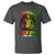 Juneteenth Black King Since 1865 T Shirt Cool Awesome Lion Flag - Wonder Print Shop