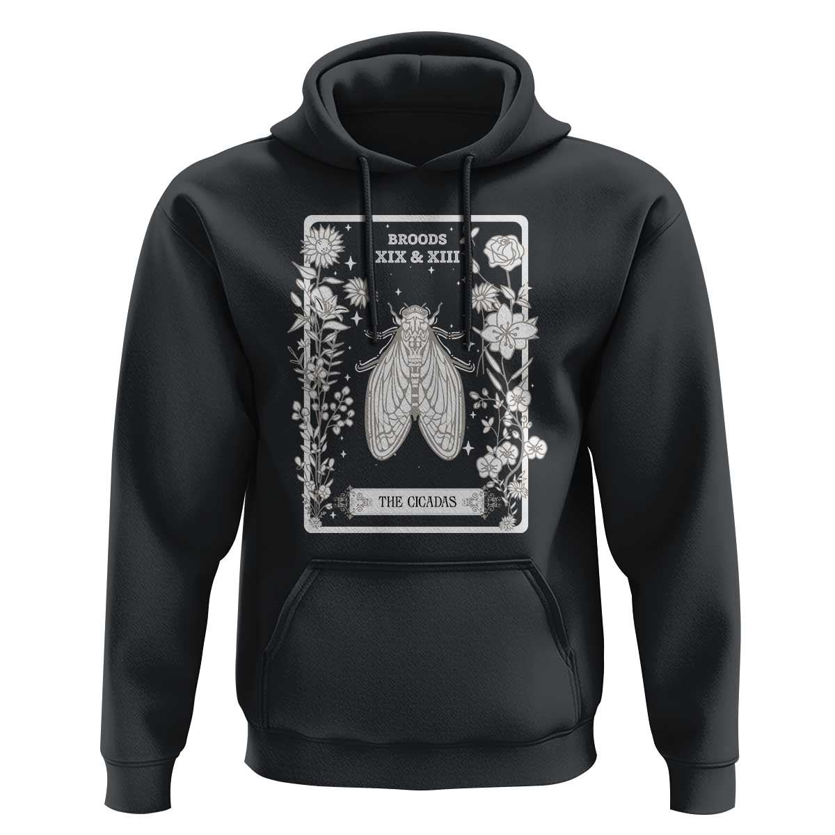 Cicada Hoodie Broods XIX And XIII The Cicadas Entomology 2024 - Wonder Print Shop