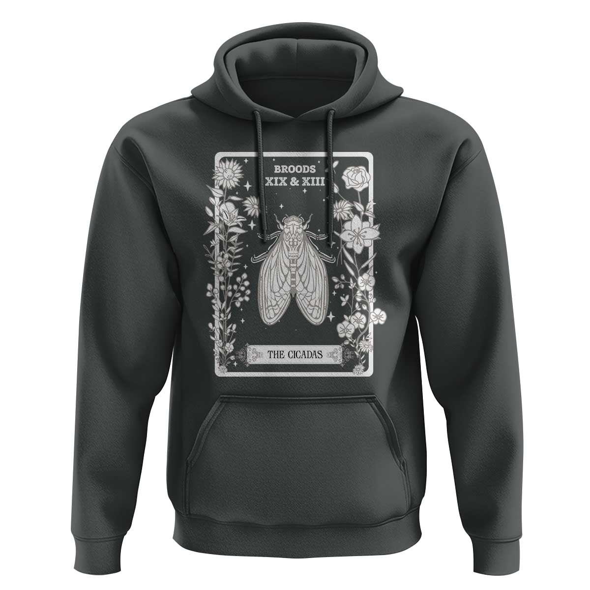 Cicada Hoodie Broods XIX And XIII The Cicadas Entomology 2024 - Wonder Print Shop