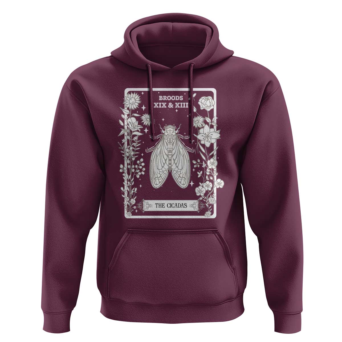 Cicada Hoodie Broods XIX And XIII The Cicadas Entomology 2024 - Wonder Print Shop