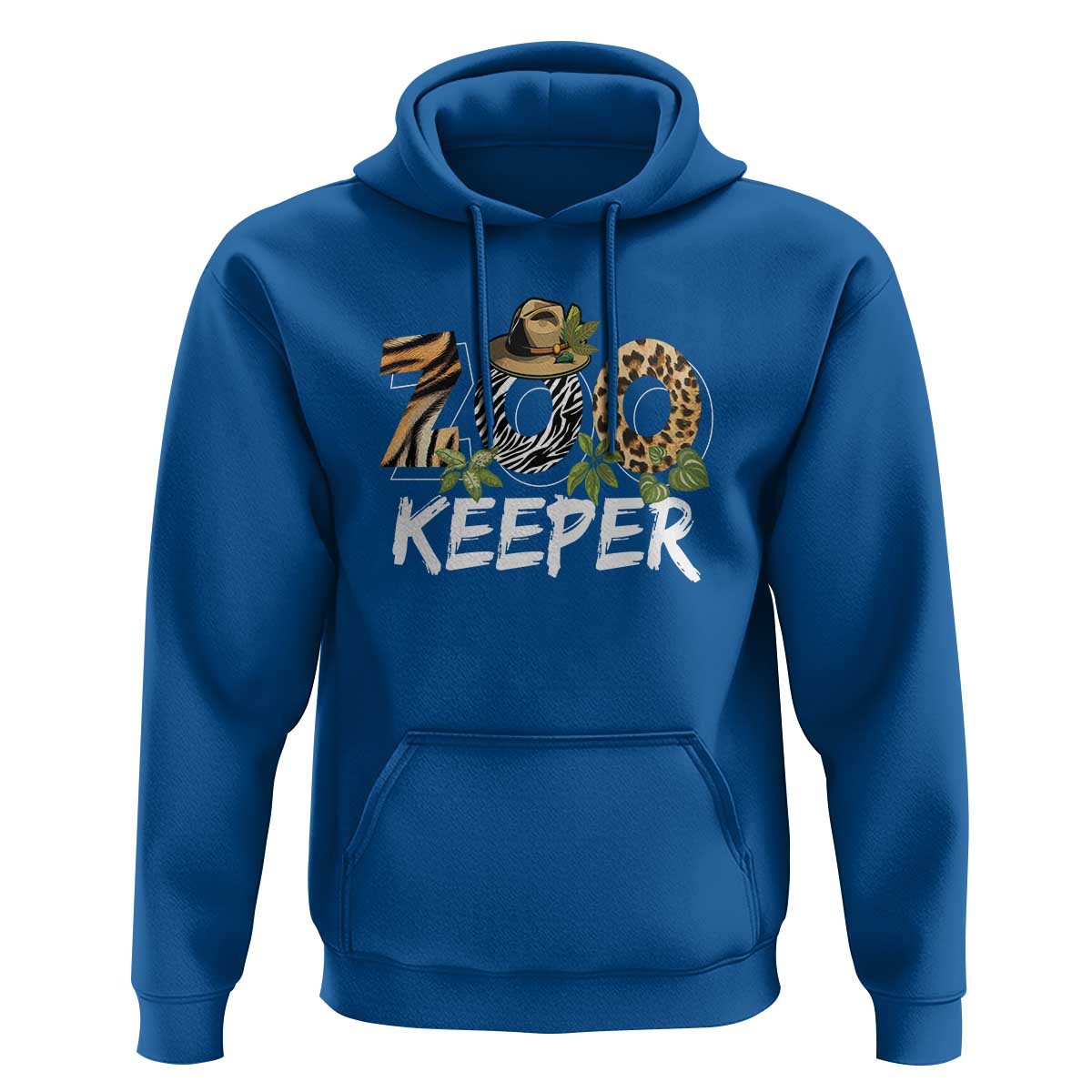 Zookeeper Hoodie Animals Cute Zoo Wildlife Lover - Wonder Print Shop