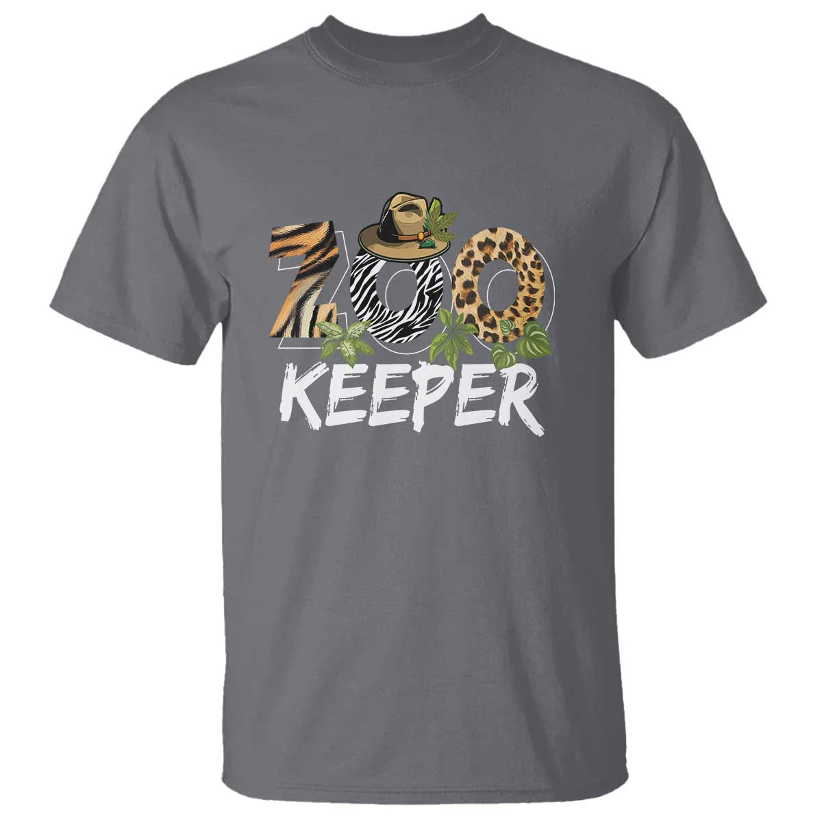 Zookeeper T Shirt Animals Cute Zoo Wildlife Lover - Wonder Print Shop