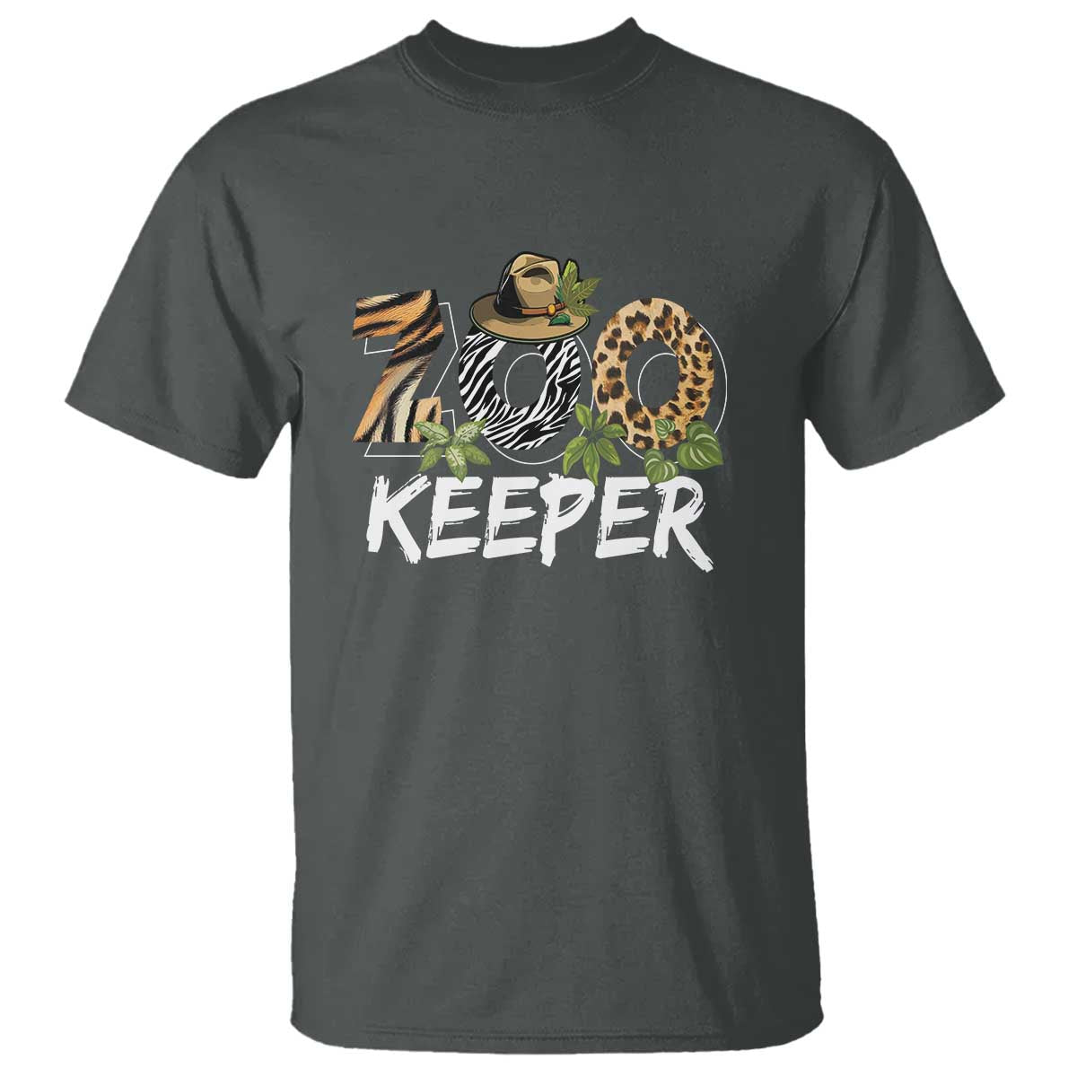 Zookeeper T Shirt Animals Cute Zoo Wildlife Lover - Wonder Print Shop