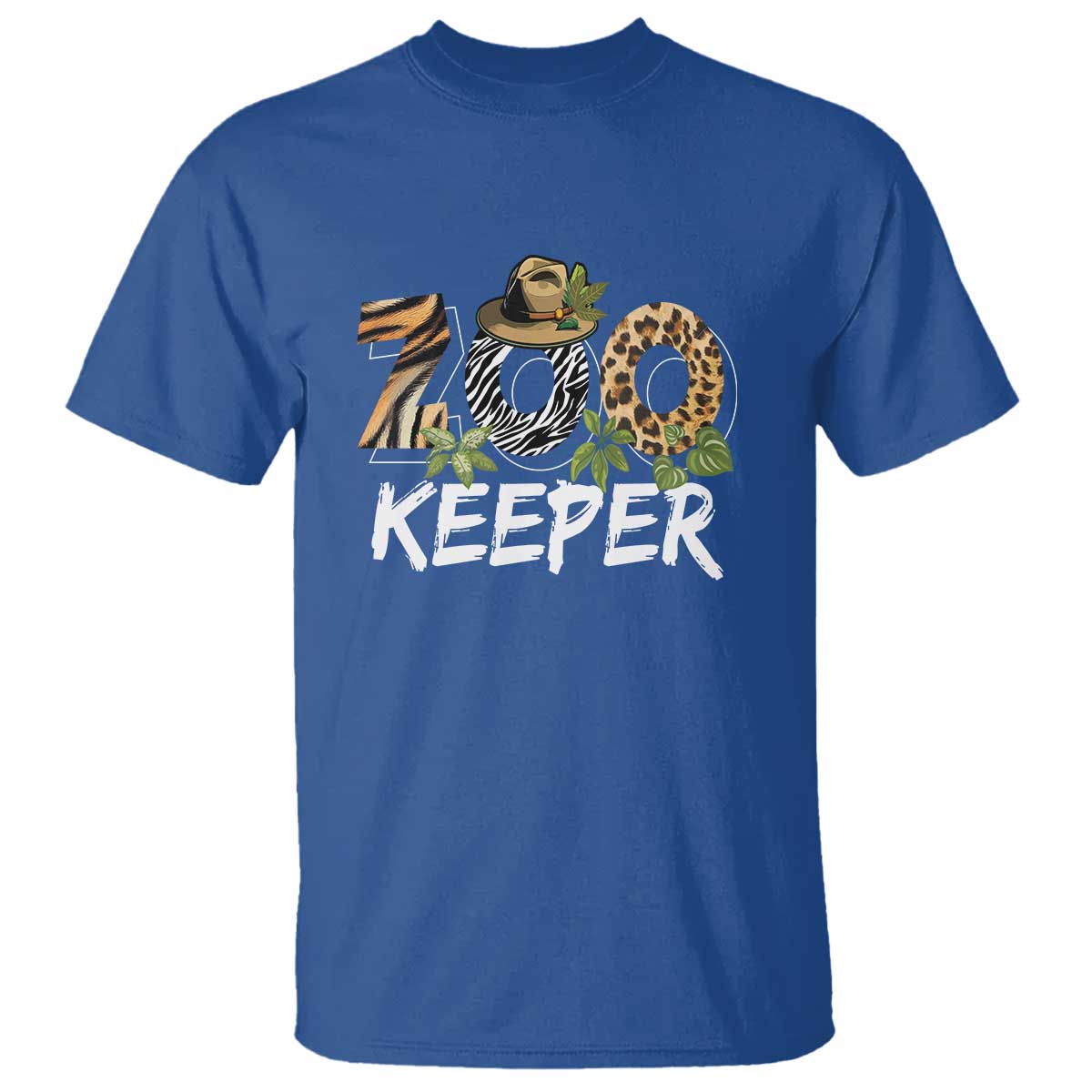 Zookeeper T Shirt Animals Cute Zoo Wildlife Lover - Wonder Print Shop