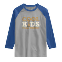 Chess Lover Raglan Shirt Cool Kids Play Chess Vintage King