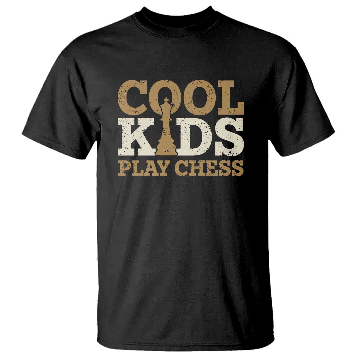Chess Lover T Shirt Cool Kids Play Chess Vintage King - Wonder Print Shop