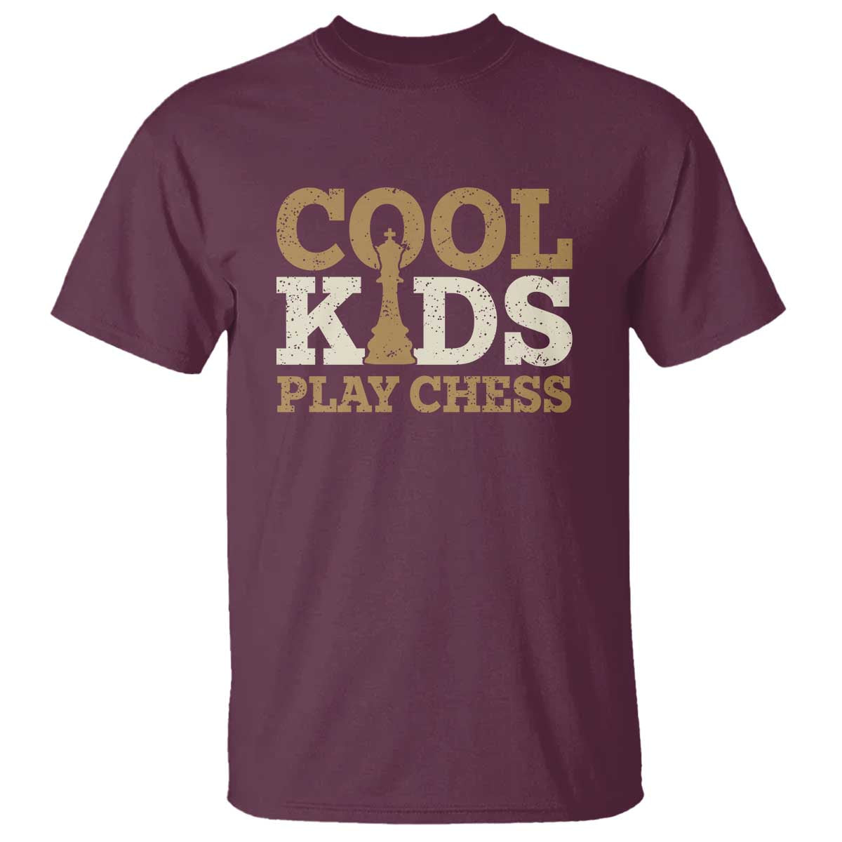 Chess Lover T Shirt Cool Kids Play Chess Vintage King - Wonder Print Shop
