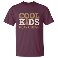 Chess Lover T Shirt Cool Kids Play Chess Vintage King - Wonder Print Shop