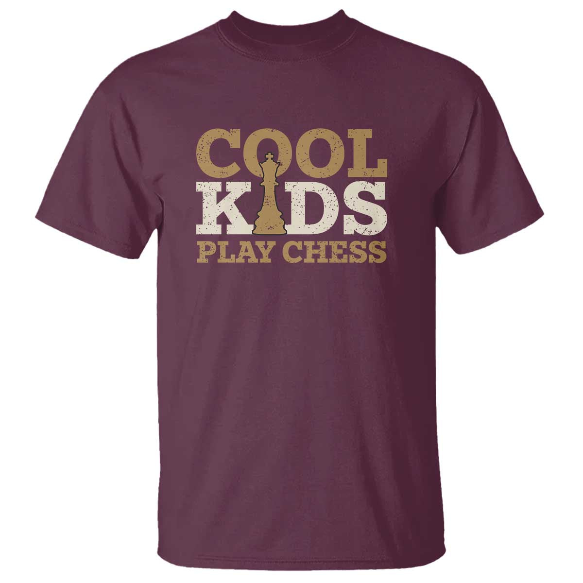 Chess Lover T Shirt Cool Kids Play Chess Vintage King TS11