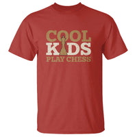 Chess Lover T Shirt Cool Kids Play Chess Vintage King TS11