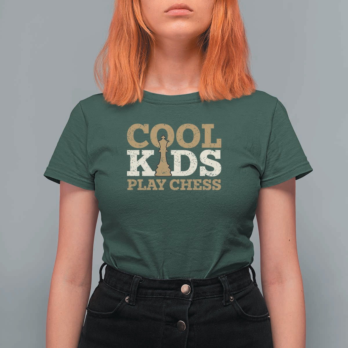 Chess Lover T Shirt For Women Cool Kids Play Chess Vintage King TS11