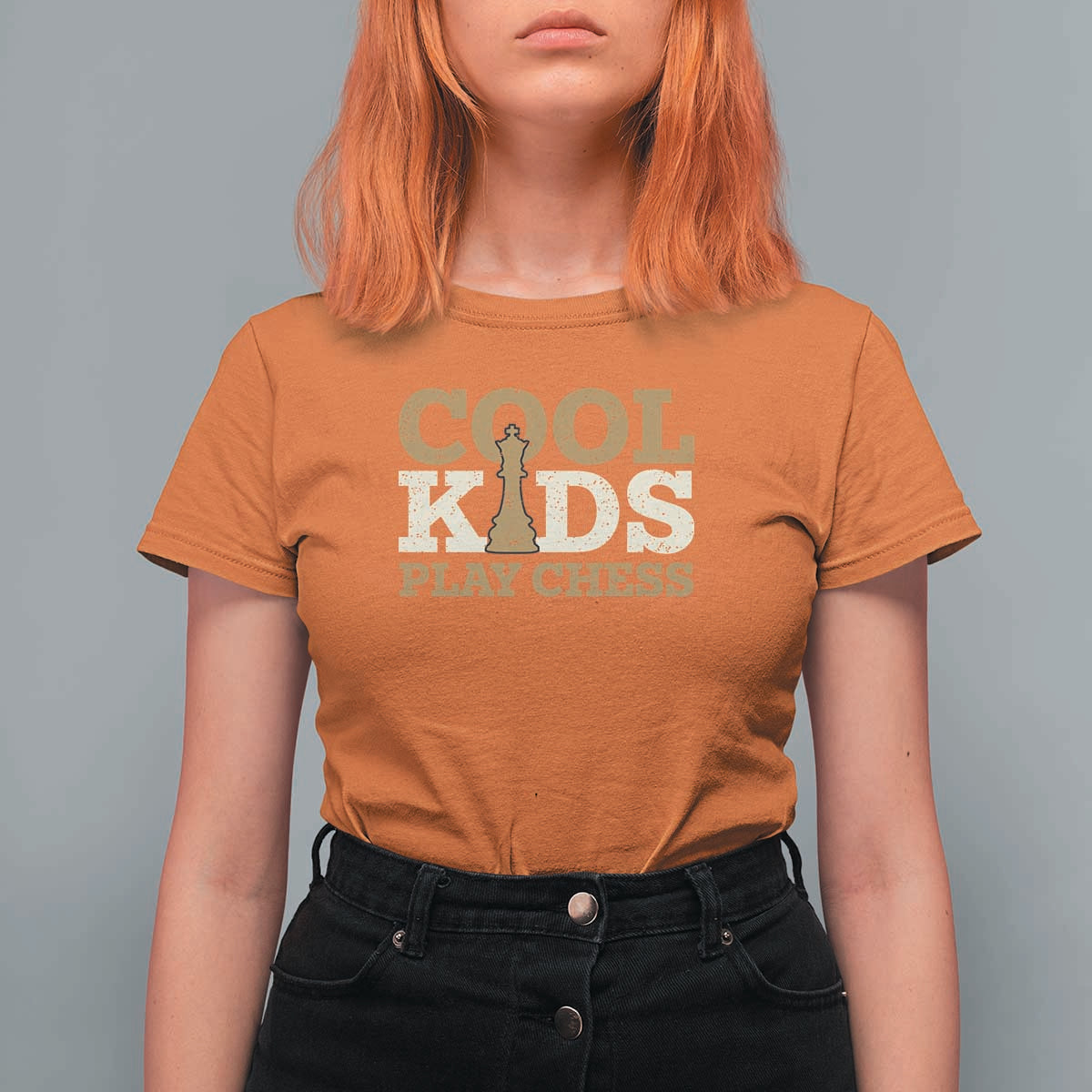 Chess Lover T Shirt For Women Cool Kids Play Chess Vintage King TS11