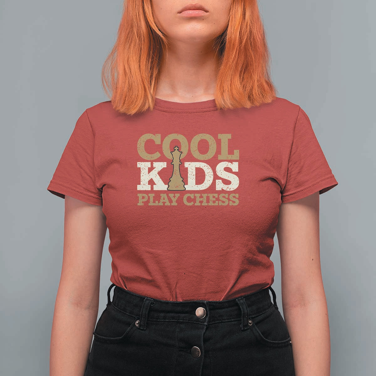 Chess Lover T Shirt For Women Cool Kids Play Chess Vintage King TS11