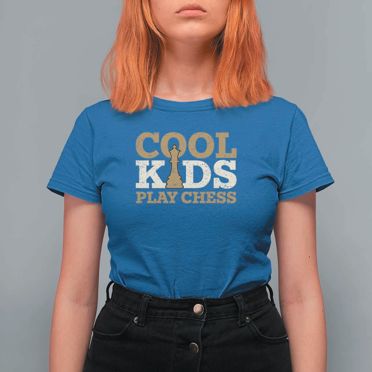 Chess Lover T Shirt For Women Cool Kids Play Chess Vintage King TS11