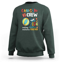 Cousin Crew 2024 Making Memories Together Sweatshirt Summer Vacation Beach Family Trips Matching Ocean Wave - Wonder Print Shop