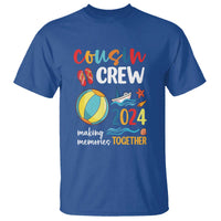 Cousin Crew 2024 Making Memories Together T Shirt Summer Vacation Beach Family Trips Matching Ocean Wave - Wonder Print Shop