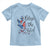 Bless The USA 4th of July Toddler T Shirt Patriotic American Flag Butterfly Independence Day