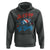 Funny Fireworks Just Here To Bang Hoodie American Flag Firecracker Rocket - Wonder Print Shop