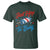 Funny Fireworks Just Here To Bang T Shirt American Flag Firecracker Rocket - Wonder Print Shop