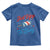 Funny Fireworks Just Here To Bang Toddler T Shirt American Flag Firecracker Rocket - Wonder Print Shop