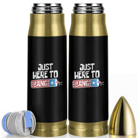 Funny Fireworks Just Here To Bang Bullet Tumbler American Flag Firecracker - Wonder Print Shop