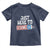 Funny Fireworks Just Here To Bang Toddler T Shirt American Flag Firecracker - Wonder Print Shop
