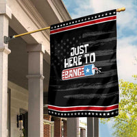 Funny Fireworks Just Here To Bang Garden Flag American Flag Firecracker