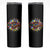 Funny Caribbean American Heritage Month Skinny Tumbler Flower