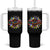 Funny Caribbean American Heritage Month Tumbler With Handle Flower