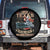 USS Texas Been There Done That And Damn Proud Of It Spare Tire Cover Battleship USA American Flag