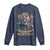 USS Texas Been There Done That And Damn Proud Of It Long Sleeve Shirt Battleship USA American Flag