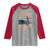 USS Texas Been There Done That And Damn Proud Of It Raglan Shirt Battleship USA American Flag