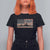 USS Texas BB35 WW1 WW2 Battleship USA American Flag T Shirt For Women