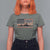 USS Texas BB35 WW1 WW2 Battleship USA American Flag T Shirt For Women