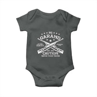 M1 Garand Rifle Gun WWII Watch Your Thumb EST 1936 Baby Onesie
