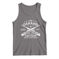 M1 Garand Rifle Gun WWII Watch Your Thumb EST 1936 Tank Top