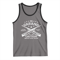 M1 Garand Rifle Gun WWII Watch Your Thumb EST 1936 Tank Top