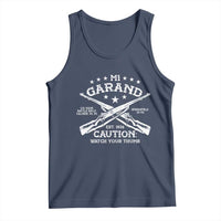 M1 Garand Rifle Gun WWII Watch Your Thumb EST 1936 Tank Top