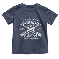 M1 Garand Rifle Gun WWII Watch Your Thumb EST 1936 Toddler T Shirt