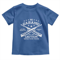 M1 Garand Rifle Gun WWII Watch Your Thumb EST 1936 Toddler T Shirt
