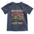 Warning May Start Talking About WWII Toddler T Shirt American Flag Tank