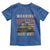 Warning May Start Talking About WWII Toddler T Shirt American Flag Tank