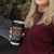 Warning May Start Talking About WWII Tumbler Cup American Flag Tank