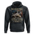 Warning May Start Talking About WWII Hoodie American Flag Fighter Jet - Wonder Print Shop