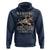 Warning May Start Talking About WWII Hoodie American Flag Fighter Jet - Wonder Print Shop