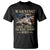 Warning May Start Talking About WWII T Shirt American Flag Fighter Jet - Wonder Print Shop