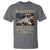 Warning May Start Talking About WWII T Shirt American Flag Fighter Jet - Wonder Print Shop