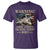 Warning May Start Talking About WWII T Shirt American Flag Fighter Jet - Wonder Print Shop