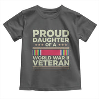 Proud Daughter Of A World War II Veteran Toddler T Shirt US WWII Vet - Wonder Print Shop
