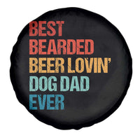 Best Bearded Beer Loving Dog Dad Ever Spare Tire Cover Pet Lover Father's Day
